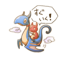 Everyday of small monster who sticker #13820395