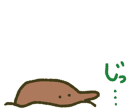 the simple mole sticker #13820625