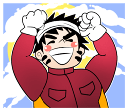 fighting workers sticker #13820871