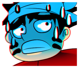 fighting workers sticker #13820897