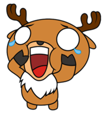 Cupa the Deer sticker #13821368