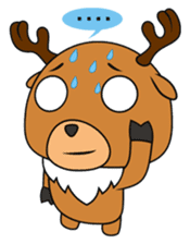 Cupa the Deer sticker #13821369