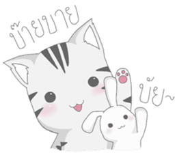 Kyouya is My Cat 4 (TH) ft. his bunny sticker #13822021