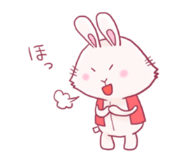 funny stuffed rabbits sticker #13822132