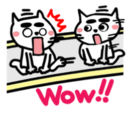 Cute cat (CAT)5 sticker #13822619