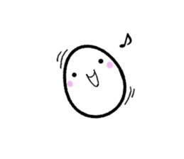 do you know white circle? sticker #13822883