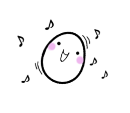 do you know white circle? sticker #13822884