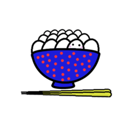 do you know white circle? sticker #13822890