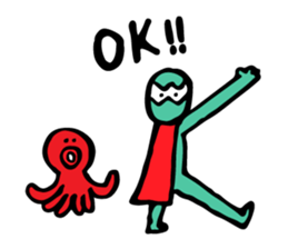 Our "W-man" sticker #13823015