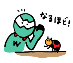 Our "W-man" sticker #13823017