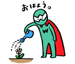 Our "W-man" sticker #13823019