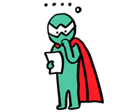 Our "W-man" sticker #13823046