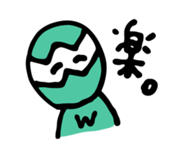 Our "W-man" sticker #13823053