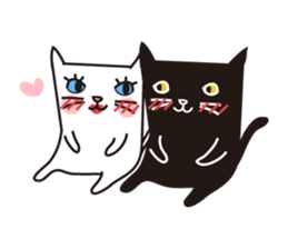 OH Cat&HUA HUA(Couple)-3 sticker #13823102