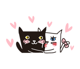 OH Cat&HUA HUA(Couple)-3 sticker #13823104