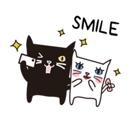 OH Cat&HUA HUA(Couple)-3 sticker #13823107
