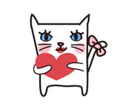 OH Cat&HUA HUA(Couple)-3 sticker #13823124