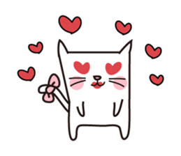 OH Cat&HUA HUA(Couple)-3 sticker #13823131