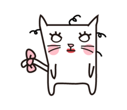 OH Cat&HUA HUA(Couple)-3 sticker #13823133