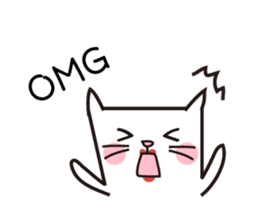 OH Cat&HUA HUA(Couple)-3 sticker #13823135