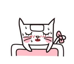 OH Cat&HUA HUA(Couple)-3 sticker #13823141