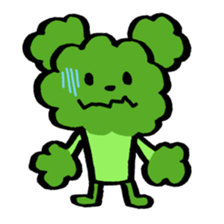 Residents of vegetables sticker #13823145