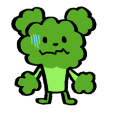 Residents of vegetables sticker #13823145