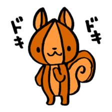 Residents of vegetables sticker #13823154