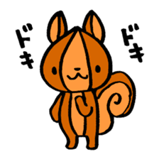 Residents of vegetables sticker #13823154