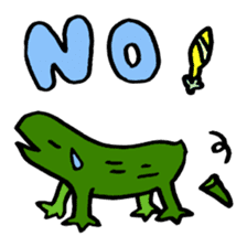 Residents of vegetables sticker #13823159