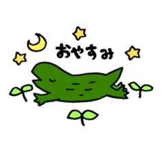 Residents of vegetables sticker #13823161