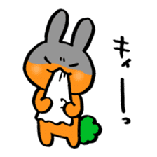 Residents of vegetables sticker #13823166