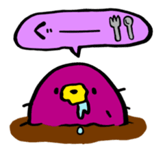 Residents of vegetables sticker #13823180