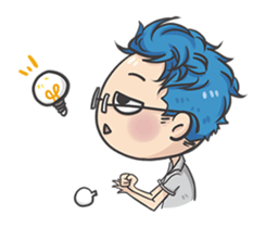 Lan x Yan second bomb (daily life) sticker #13823865