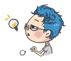 Lan x Yan second bomb (daily life) sticker #13823865