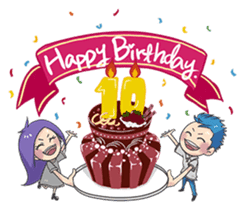 Lan x Yan second bomb (daily life) sticker #13823872