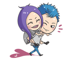 Lan x Yan second bomb (daily life) sticker #13823874