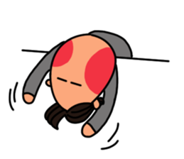 Hong and pink cat sticker #13824912