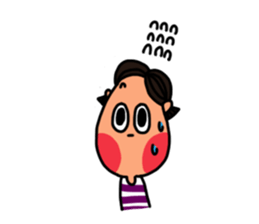 Hong and pink cat sticker #13824913