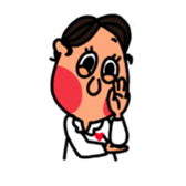 Hong and pink cat sticker #13824914