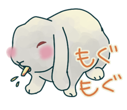 mofmofrabbit sticker #13825191