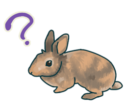 mofmofrabbit sticker #13825201