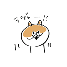 Corgi Hana-chan sticker #13825262