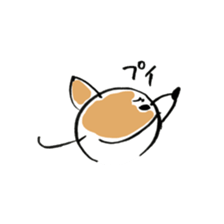 Corgi Hana-chan sticker #13825263