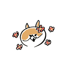 Corgi Hana-chan sticker #13825273