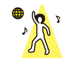 boring afroman THE MOVIE sticker #13825772