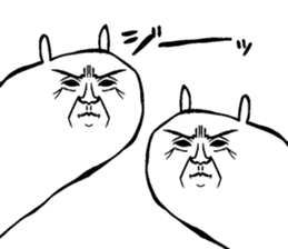 Elderly mink sticker #13825816