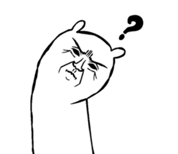 Elderly mink sticker #13825828