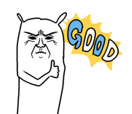 Elderly mink sticker #13825841