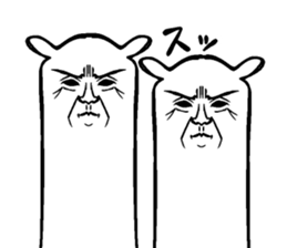 Elderly mink sticker #13825846